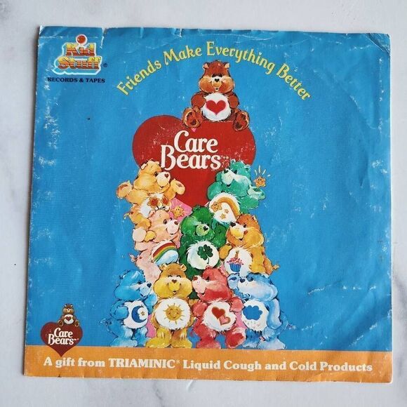 Care bears friends make everything better children's musics record Triaminic pro - Picture 1 of 4